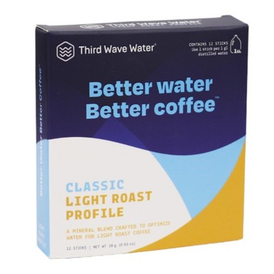 Third Wave Water Classic Light Roast For Brewing The 12 Count (Pack of 1) 