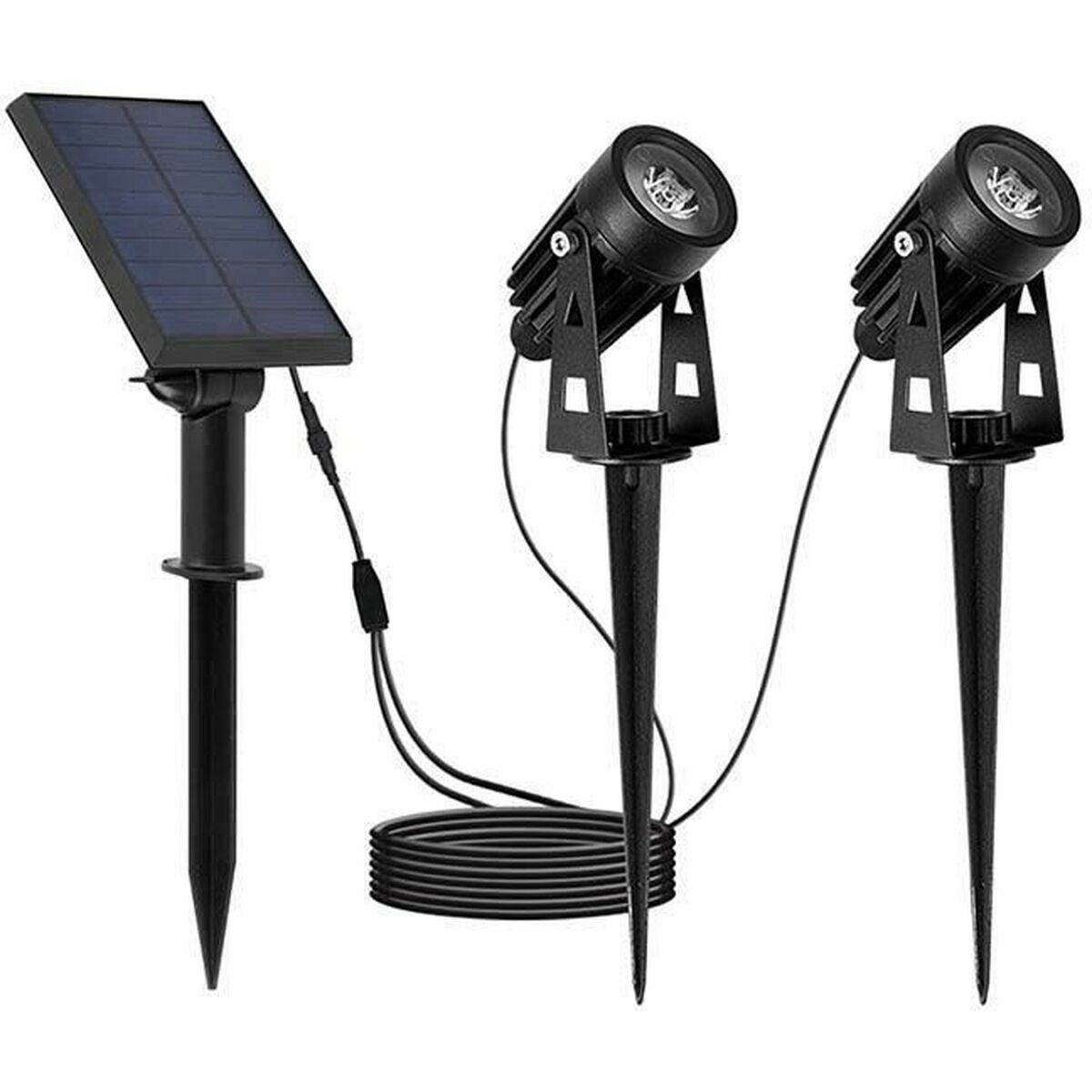 Lumisky Grigio Lampada LED Solare: Arredo Giardino e Terrazzo Moderno