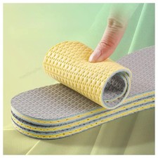 Latex Running Sport Insole Nano Sterilization Deodorant Shoes Insoles for Feet C