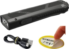 Nitecore EDC17 3-in-1 Flashlight – 1500 Lumens Powerful LED, UV Black 