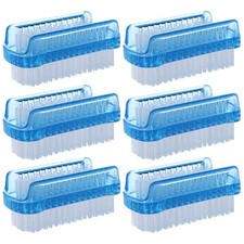 BTYMS 6 Pcs Dual-sided Nail Brush Fingernail Scrub Cleaning Brushes for Toes...