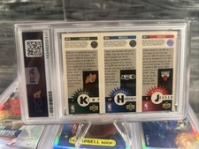 1996-97 Collector’s Choice Mini Michael Jordan Penny Hardaway Shawn Kemp PSA 6