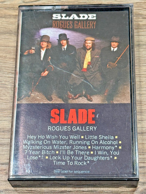SLADE ROGUES GALLERY  CRC   CASSETTE EX/VG+ COLUMBIA RECORD CLUB