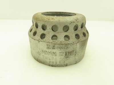John Zink Z6-4 Flame Burner Diffuser 4'' x 2 7/8''  Cast Iron