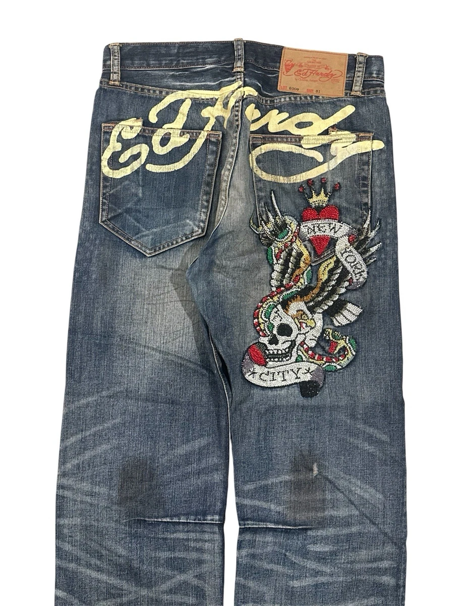 Skull Jeans for Men for sale | eBay