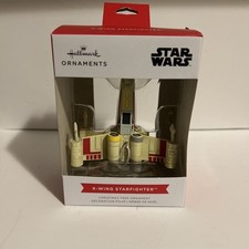 Hallmark 2025 Disney Star Wars X-Wing Starfighter Christmas Holiday Ornament