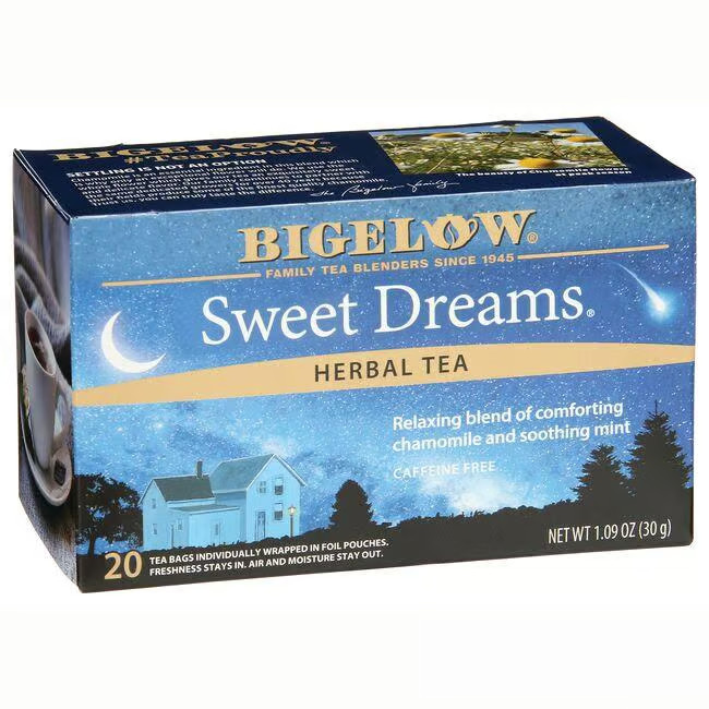Травяной чай Bigelow Tea Sweet Dreams 20 пакетиков 2090₽