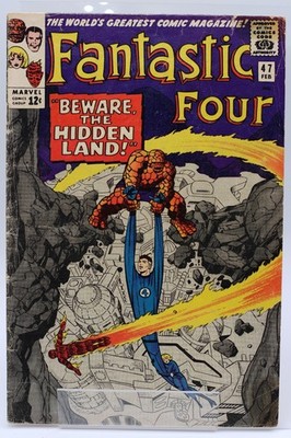 Fantastic Four #47   [4.0]   Jack Kirby   1966    1st Maximus; 2nd Black Bolt