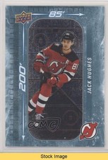 2023-24 Upper Deck Series 1 200' x 85' Jack Hughes #DM-35 READ 0k85