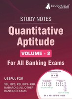 EduGorilla Prep Experts | Quantitative Aptitude (Vol 2) Topicwise Notes For...