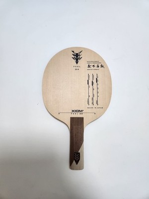 XIOM Feel ZX II Table Tennis Racket Paddle Zephylium Hinoki Carbon FL/ST Handle