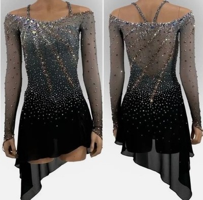 Y-99 Figure skating performance costume customization competition grading skirt