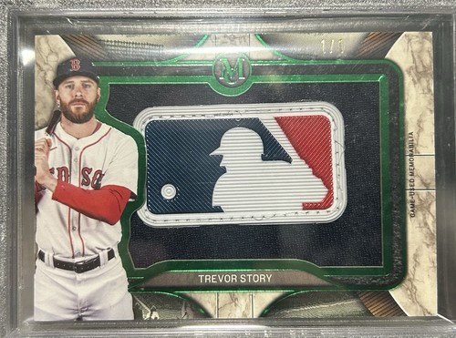 2025 Topps Museum Collection Museum Memorabilia Logoman 1/1  Trevor Story