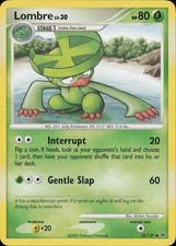 Lombre 52/127 Uncommon Platinum Pokemon Lightly Played