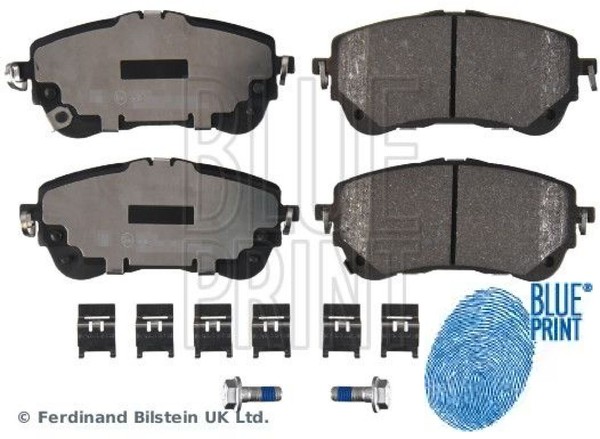 Blue Print ADBP420049 Bremsbelagsatz FüR Scheibenbremse Bremsbelagsatz-image
