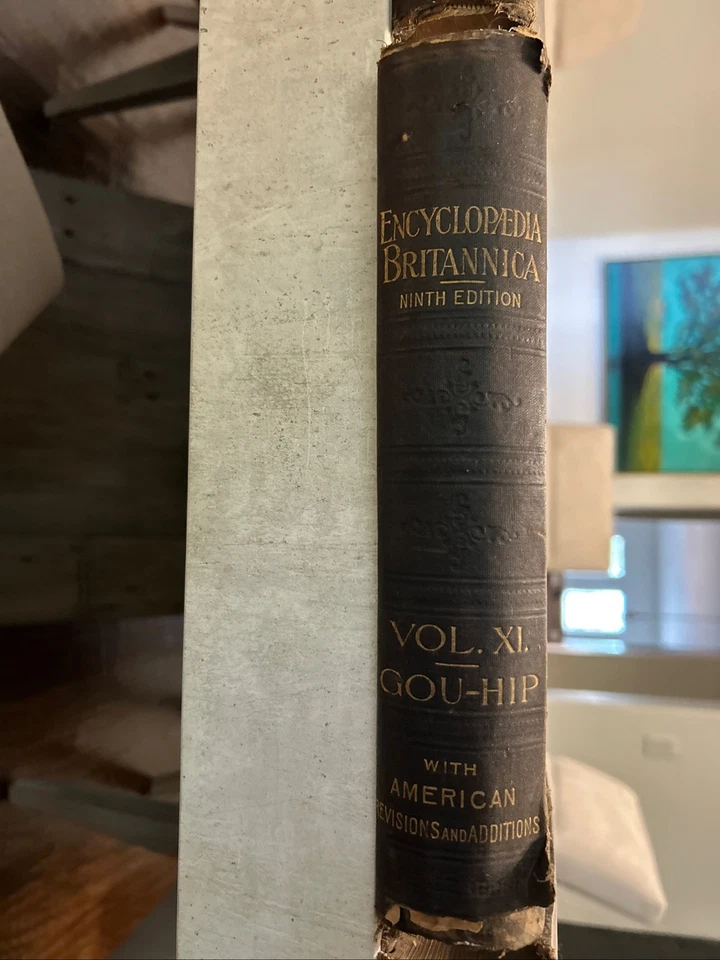 1892 Encyclopaedia Britannica 9th Edition R.S. Peale Reprint Complete 25 Volumes - Image 4 of 4