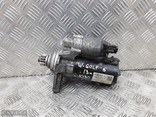 2013 VW GOLF VI ANLASSER DIESEL MECHANIKER 1600TDI 02Z911024H
