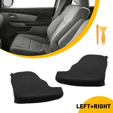 For 2011-2017 Honda Odyssey Leather Front Door Panel Armrest Cover Black Fits