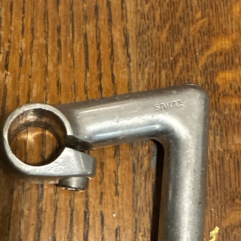 SR Japan Sakae Vintage Engraved Alloy Quill Stem for 1" 25.4 Clamp 80mm Reach - Image 3 of 4