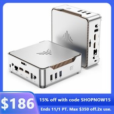 KAMRUI GK3PLUS 4K Mini PC Computer, Intel N5030(Up to 3.1GHz) 12GB RAM 256GB SSD