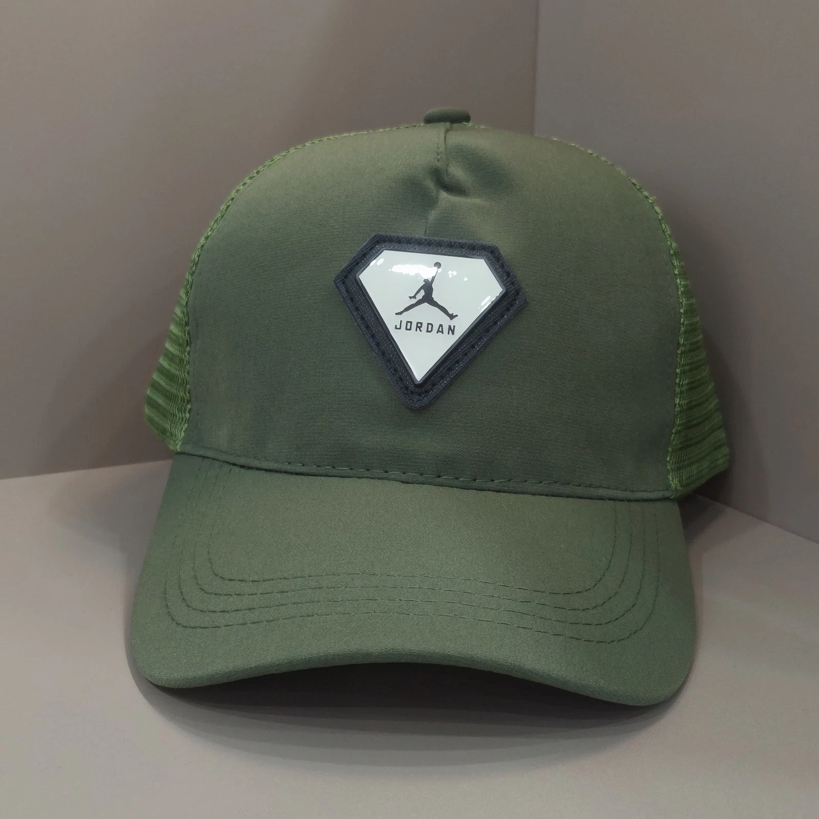Jordan Unisex Outdoor Sports Green Diamond Mesh Baseball Cap Adjustable
Opens in a new window or tab
