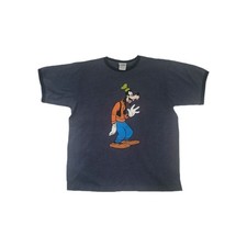 Vintage Disney Store Ringer Tee M Goofy NWOT Made In USA