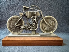 Harley Davidson pewter collectible SERIAL NUMBER ONE sculpture Limited 2136/2500