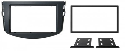  Radio Rahmen ISO/2DIN anthrazit TOYOTA Rav 4 06>13  Artikelnummer: 03635 