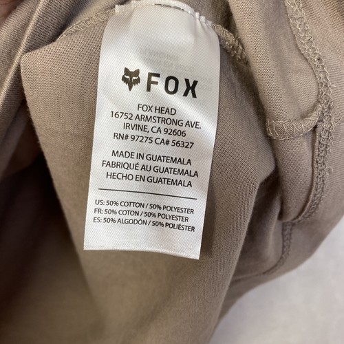 Fox Racing Herren Gr. XL Sensory LS T-Shirt Pilze Print grau Neu mit Etikett - Bild 7 von 9
