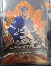 MIKHAIL SERGACHEV 2021-22 Uppper Deck Ice Crystals ORANGE #IC-32 66/99
