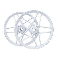 Produktbild - Felgensatz weiß 17 Zoll Hercules Prima 2 3 4 5 6 Optima Moped Sternfelge Felge