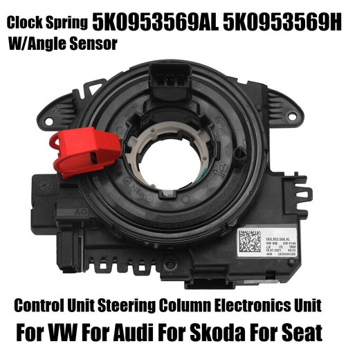 5K0953569AL MFSW Steering Module Slip Ring Cruise Clock Spring For VW Audi Seat - Picture 7 of 9
