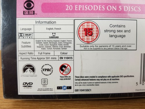 Sex In The City DVD Box Set 6 Final Season Brand New And Sealed Ideal Gift - 第 4/12 張圖片