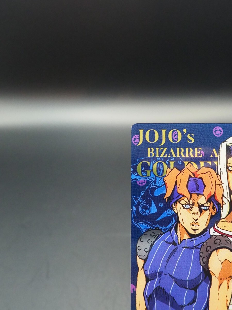 Soualo Tiziano JoJo's Bizarre Adventure Wafer Card Golden Wind No