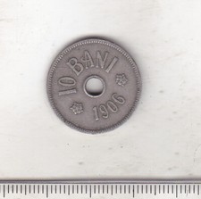 Romania 10 bani 1906 J