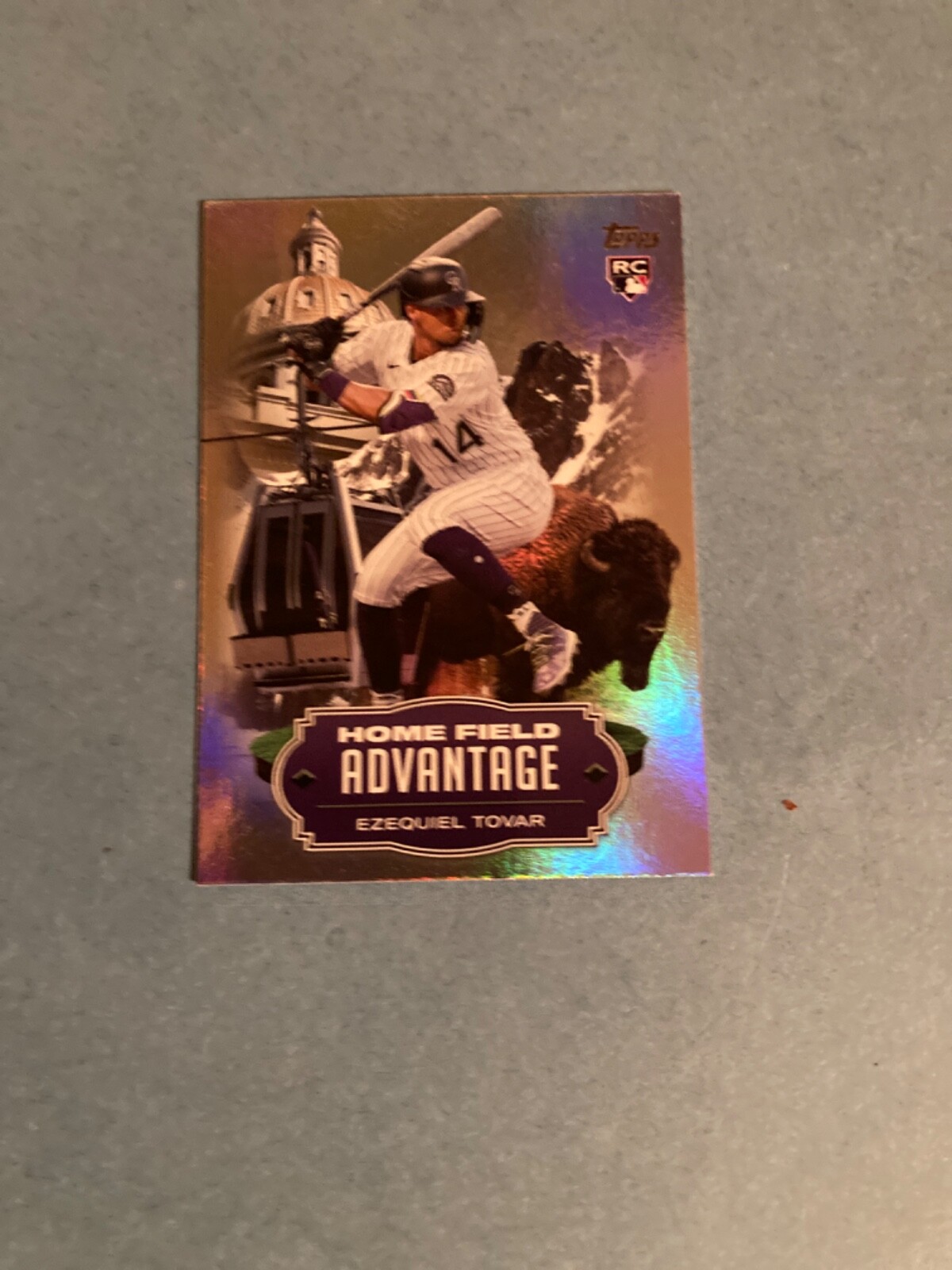 2023 Topps Update Home Field Advantage Ezequiel Tovar HA-22 Rookie Card Case Hit