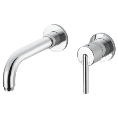 Delta Trinsic 1H Wall-Mount Bathroom Faucet Trim Chrome-Certified Refurbished
