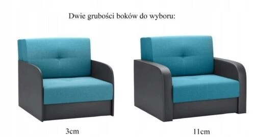 DEKRAM furniture sofa American 2 seater sofa Togo with sleeping function.