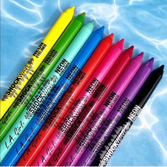 L.A. GIRL Shockwave Neon Eyeliner Lipliner CHOOSE COLOUR eye lip