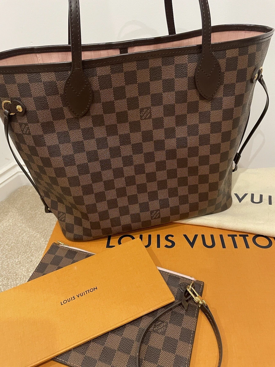 New Never Used Louis Vuitton Never full Damier Ebene Rose