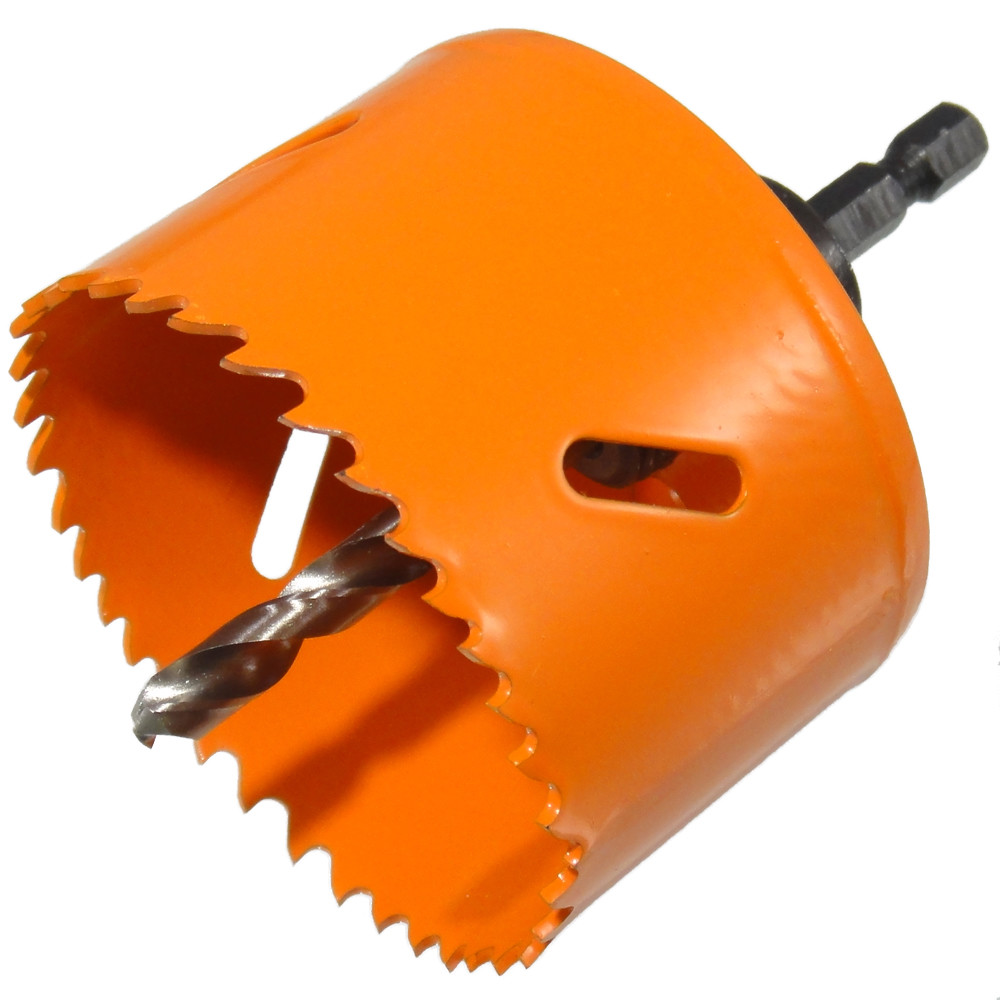 BiM Lochsäge 152 mm 5/8x18UNF mit Adapter für Holz Rigips Metall Stahl Blech PVC BiM Lochsäge 152 mm 5/8x18UNF mit Adapter für Holz Rigips Metall Stahl Blech PVC