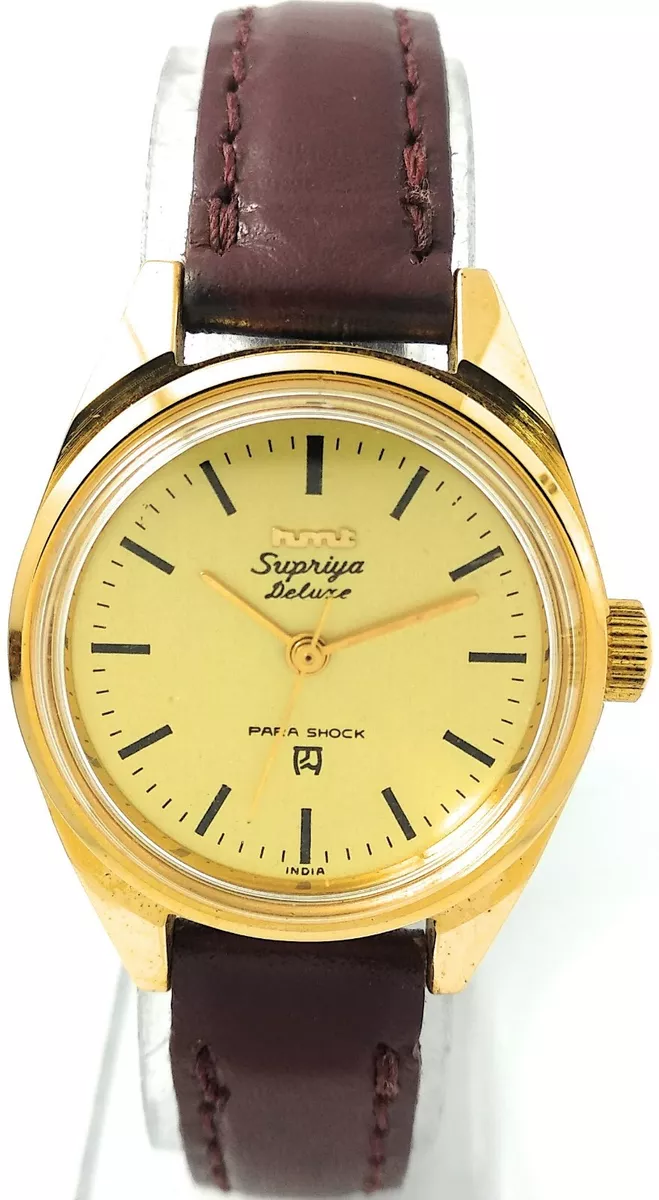HMT Supriya DLX Mechanical Watch 17J Vintage Collectible Hand Wound Ladies