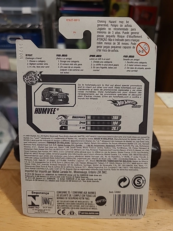 2009 Hot Wheels Humvee - Image 2 of 3