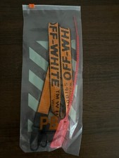 Orange - Off White Industrial Keychain Lanyard