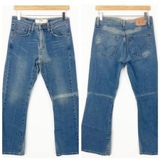 LEVI  S 519 Y2K Flare Leg Denim Jeans Size 9 Short Retro Style Mid-Hi Rise