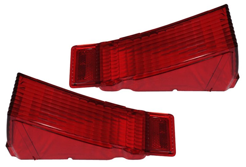 NEW Trim Parts Tail Light Lamp Lens PAIR / FOR 1968 CHEVELLE