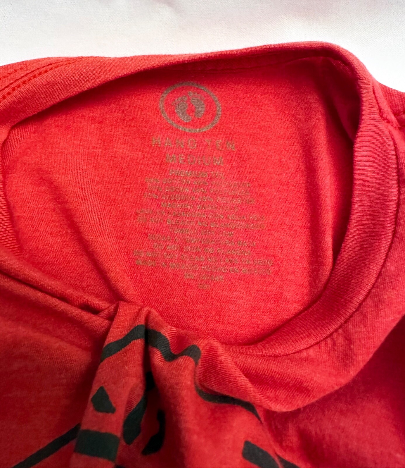 ALTRA Hang Ten Trademark Surf Soft Red T Shirt