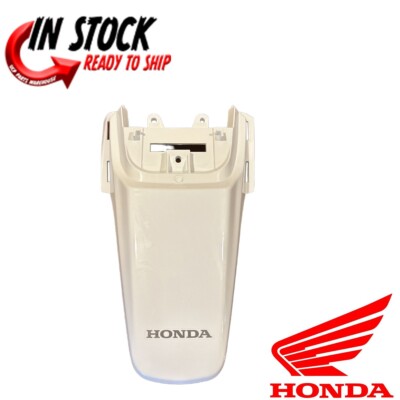 HONDA REAR FENDER 2013-2024 CRF50F GENUINE OEM ROSS WHITE 80101-GJG-C60ZA
