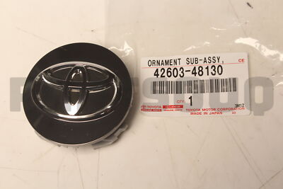 4260348140 Genuine Toyota ORNAMENT SUB-ASSY, WHEEL HUB 42603-48140