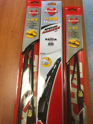 CITROEN XANTIA 3/93-12/97 - PROMO 2+1 BALAIS ESSUIE GLACE AV+AR VALEO MARCHAL - Photo 1/4